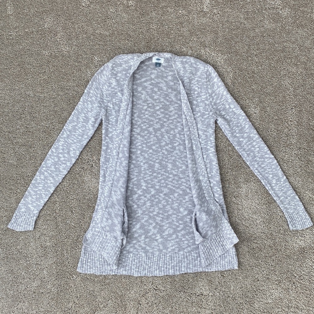 Old Navy Open Front Long Sleeve Cardigan - Picture 4 of 12